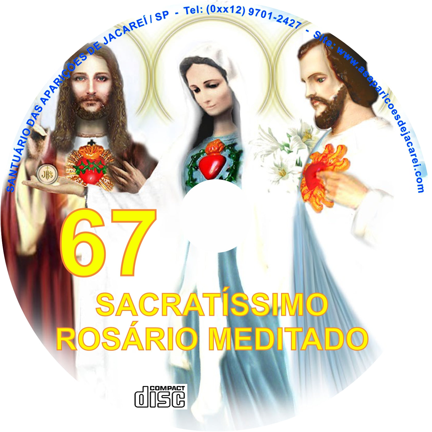 CD Rosário Meditado 067 CD Rosário Meditado 067
